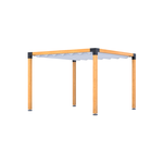 Douglas pergola, 324 x 334 cm Verando, Living